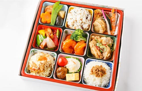 彩り9種中華幕の内弁当